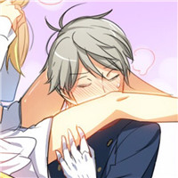 手拿奶茶的漫画情侣头像6