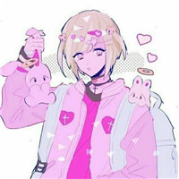 安静卡通女孩头像唯美4