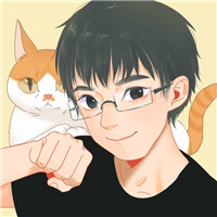 黄底美女漫画头像7