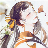 侧面卡通美女图片头像1