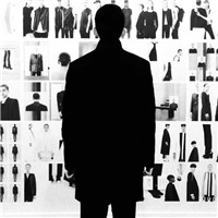 直发侧脸美女头像8