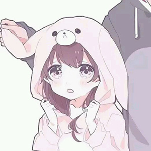 拿把伞的黑色头像9