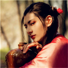美女戴小耳机头像半脸6