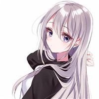 女生笑动漫头像9