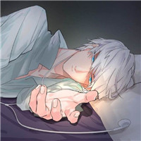 卡通头像女生高清背影图片1