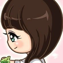 卡通头像女生高清背影图片3