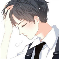 黑色蒙眼动漫情侣头像6