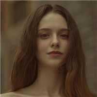 美女和宠物合影头像3