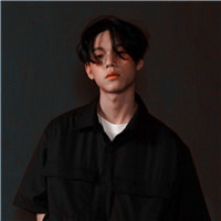 男生红眼睛白头像6