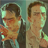 男生侧面头像黑白头像图片大全7
