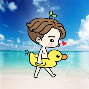 风流倜傥剑客写意黑白头像12