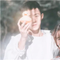 大气黑色背影头像11