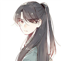 韩式捂脸漫画头像5