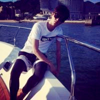 直发侧脸美女头像6