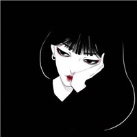 唯美意境伤感女生卡通头像2