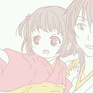 美女和宠物合影头像8