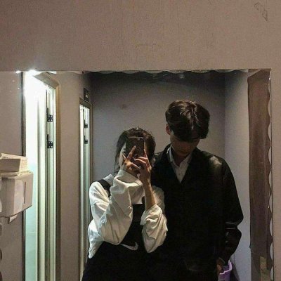 粉黑色动漫头像10