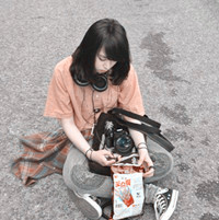 白色仙女头像8