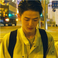 微信打伞的黑白男头像3