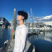 黑色魅力小清新头像1
