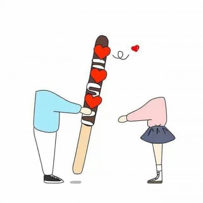 伤感文艺小孩头像黑白5