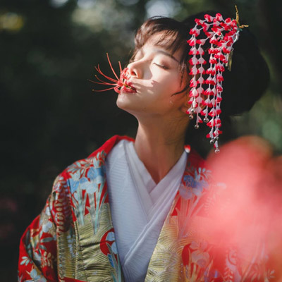 彩色头像女生可爱呆萌3