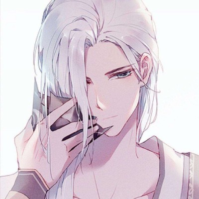 动漫个性头像女生黑白1