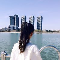 少女真人黑白头像3