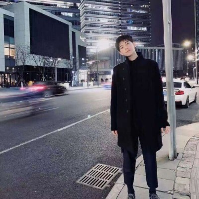 暗黑头像抽烟男生2