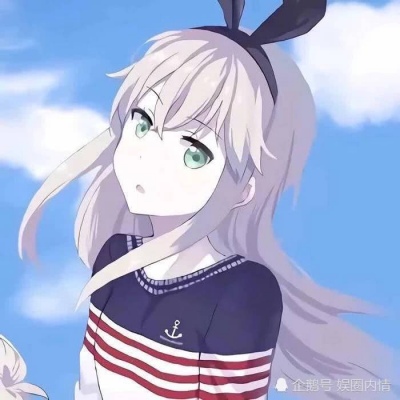 穿红衣服动漫美女头像可爱12