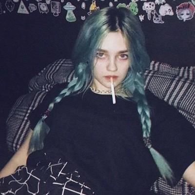 西瓜与花的情侣头像8