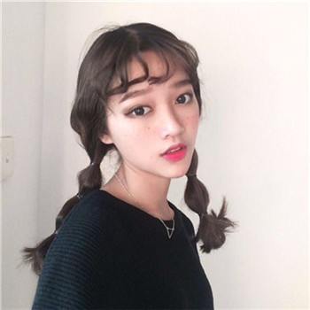 原宿女生动漫头像一对5