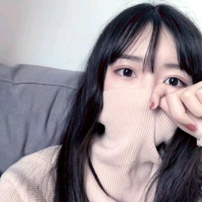 女生背影头像黑色衣服海边3