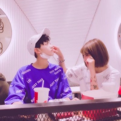 漫画男女头像古风情侣图片10