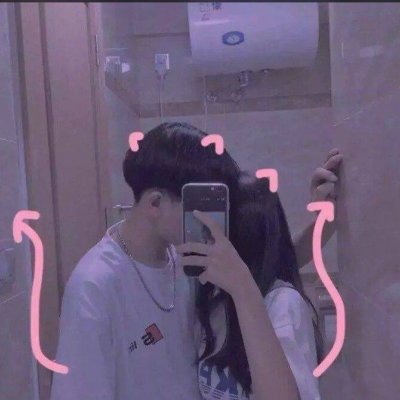 妈妈牵手孩子卡通图片背影头像6