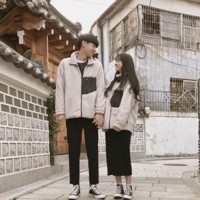 情侣头像一男一女简约4