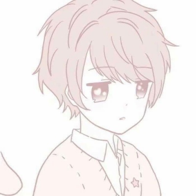 粉色系小仙女字头像3