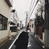 学生党黑色裙子头像1