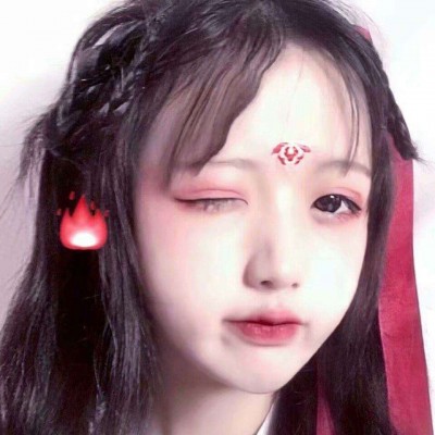 神经搞怪头像女11