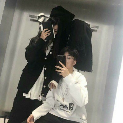 彩色情侣图片6