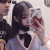头像意境唯美女生侧脸14