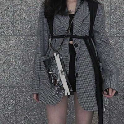 卡通女头像绿森系清新8