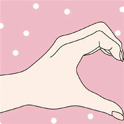 捧花唯美情侣头像5
