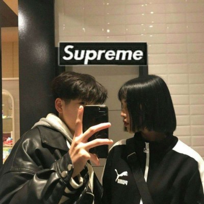 头像女丧气真人黑白头发挡脸10