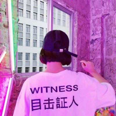 微信二次元伤感女头像黑白头像1
