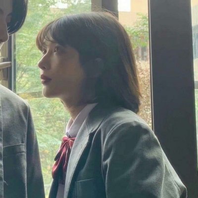 粉色系唯美动漫女生头像7