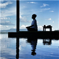 直发侧脸美女头像5