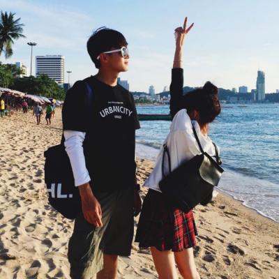 黄昏少女头像女搞怪1