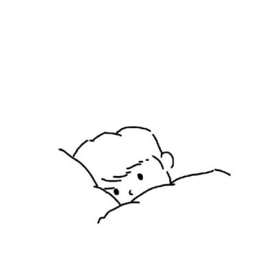 干练气质短发漫画头像11