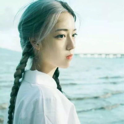 粉黑色动漫头像女4